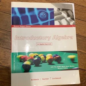 Introductory algebra  7th edition